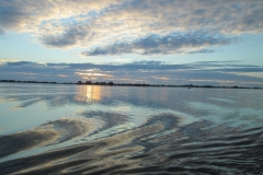Sonnenuntergang vor Hiddensee